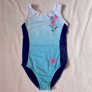 GK Laurie Hernandez Leotard Blue
